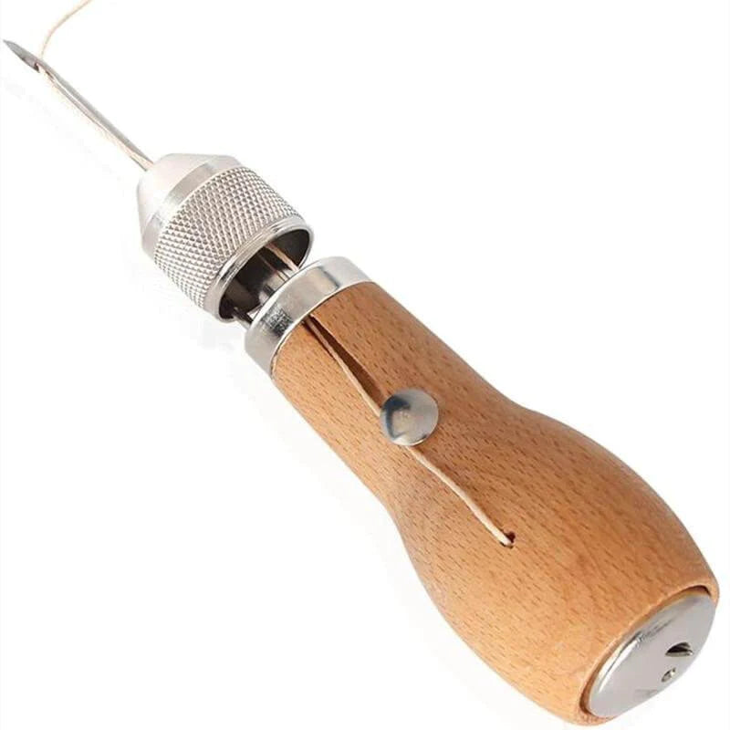 Leren Naai Awl Gereedschap Kit