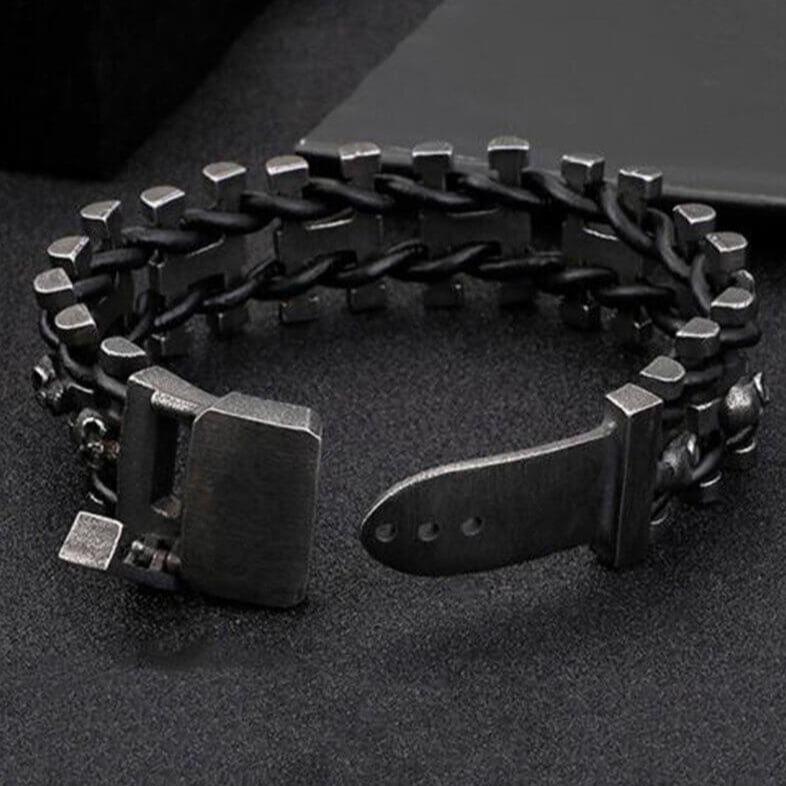 Skelet Biker's Armband