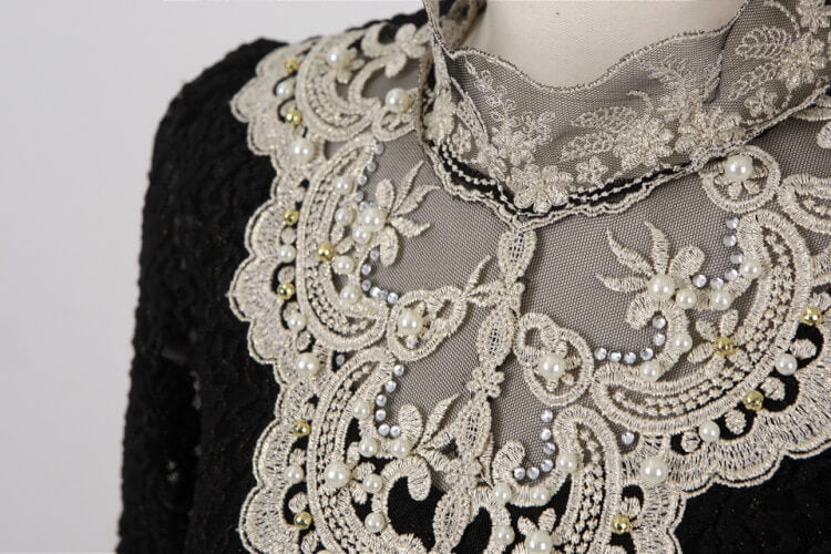 Dames Borduurde Blouse