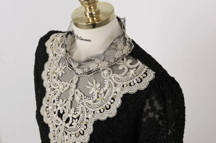 Dames Borduurde Blouse