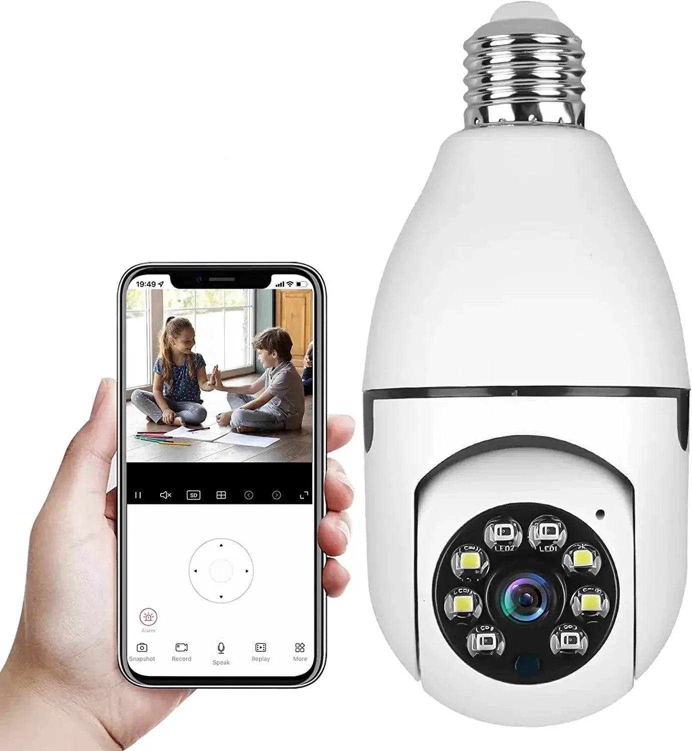 Gloeilamp Beveiligings Camera