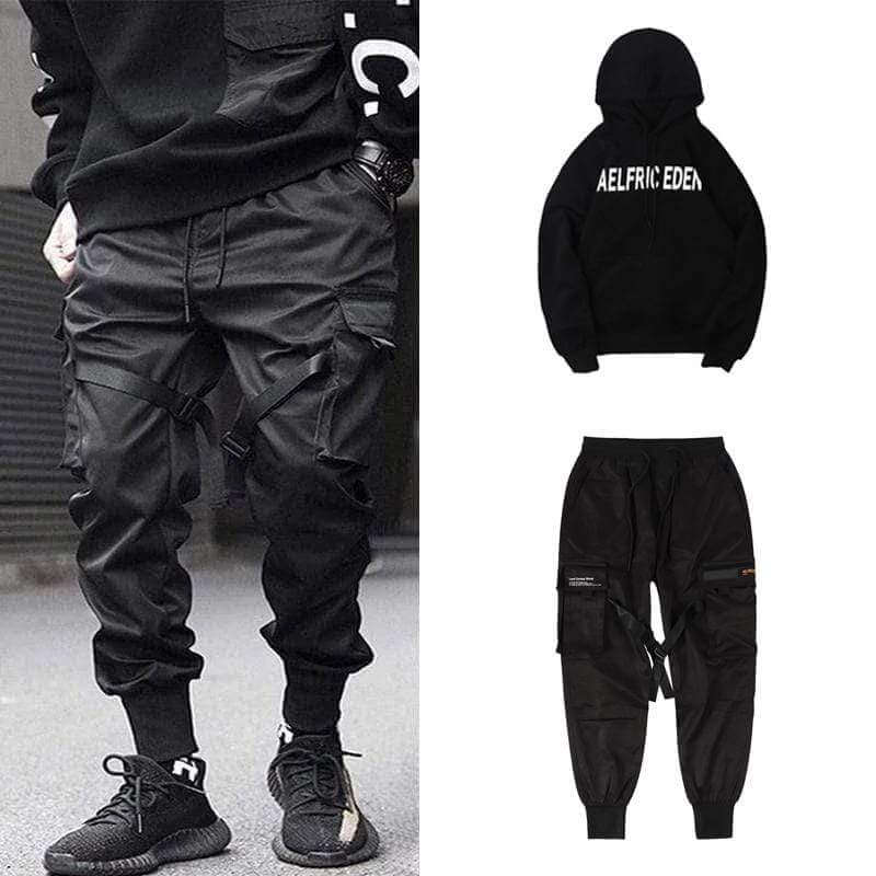 Multi-Pockets Hip Hop Cargo Broek