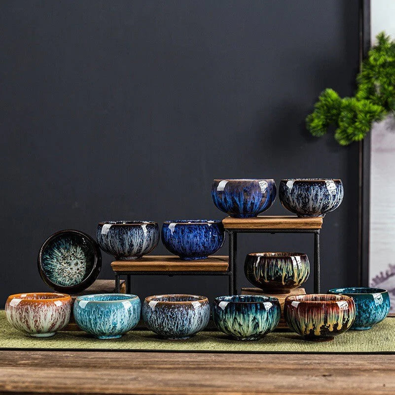 Keramische porseleinen theekop