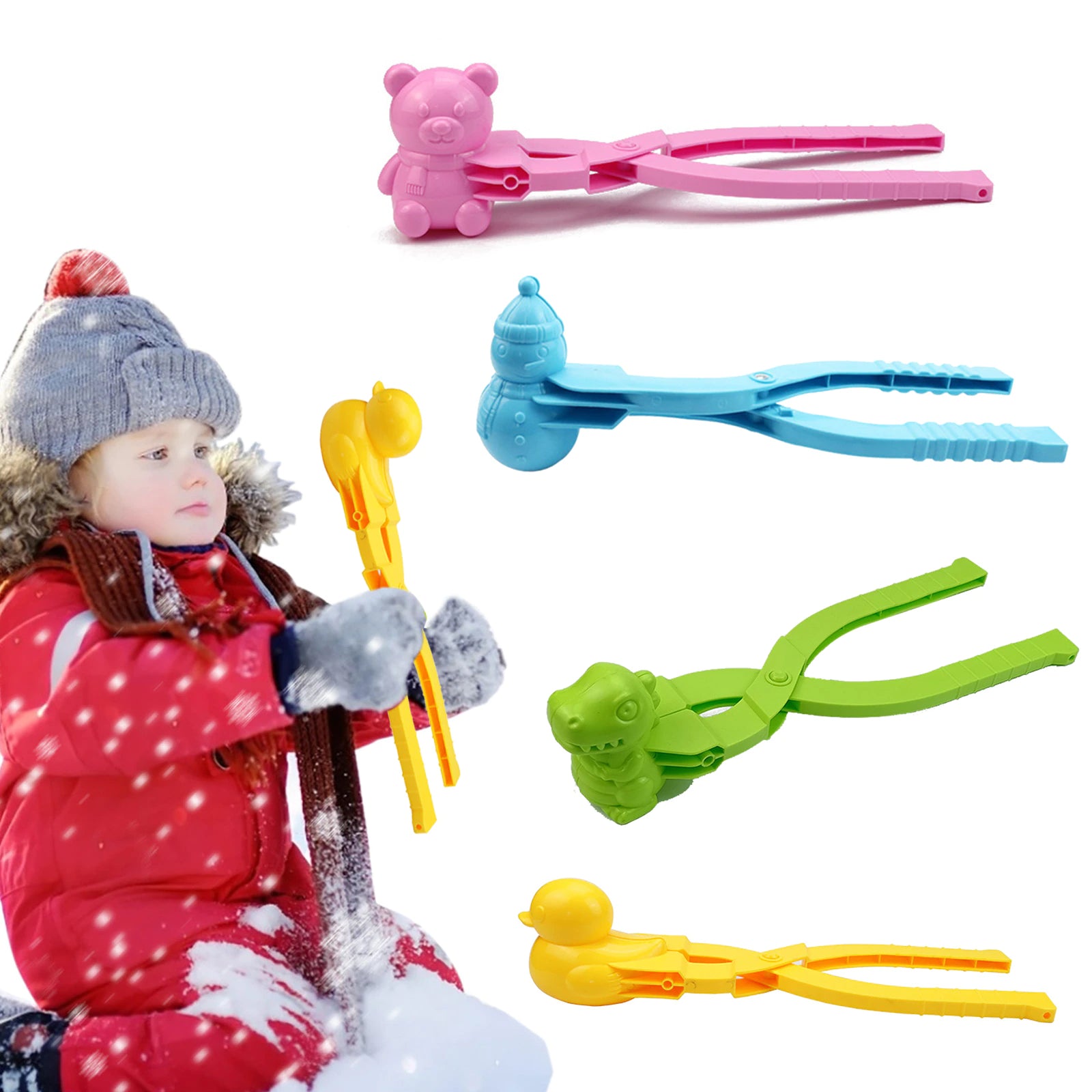Sneeuwbal Vormklemmen Set