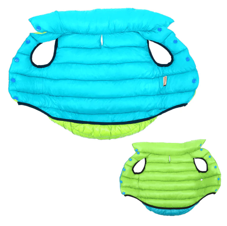 Omkeerbare Hond Puffer Jas