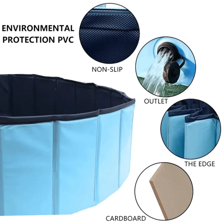 Draagbaar Hondenzwembad