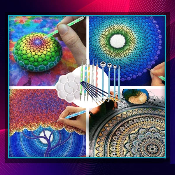 Mandala-puntgereedschap Set