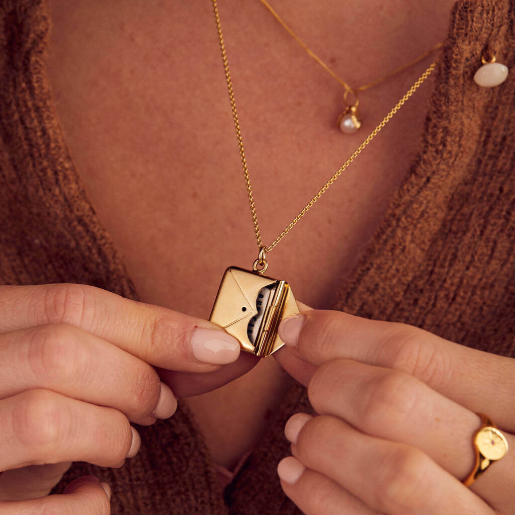 Envelop Locket Ketting