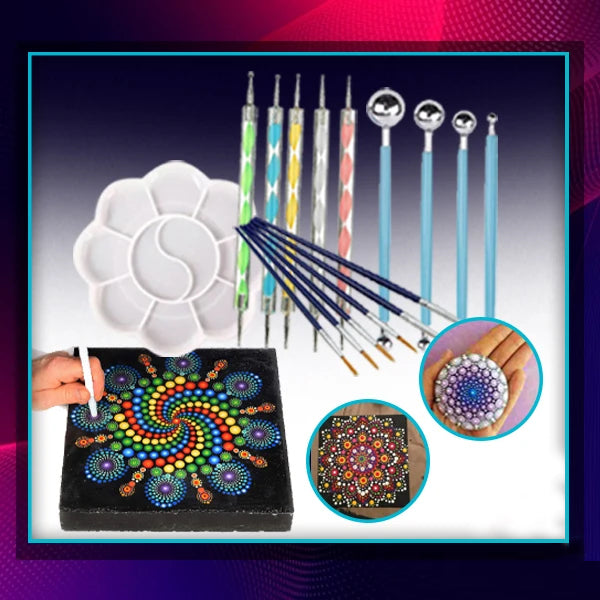 Mandala-puntgereedschap Set