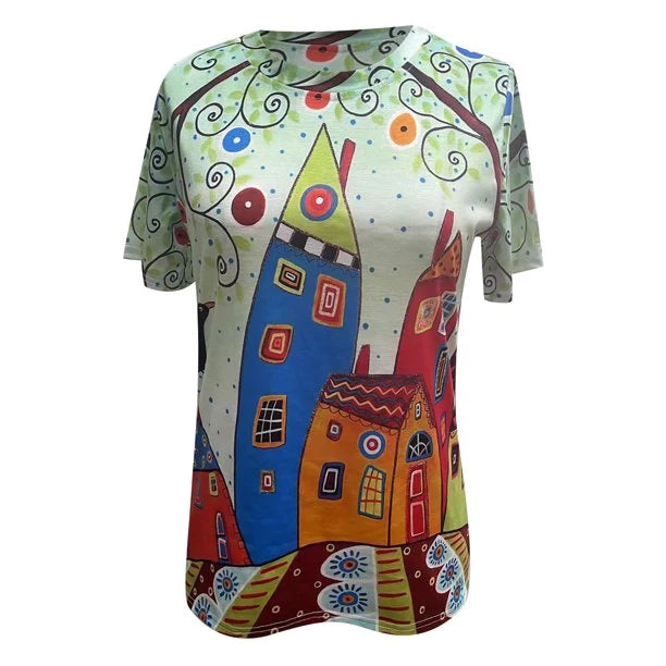 Zomer Vrouwen T-shirt