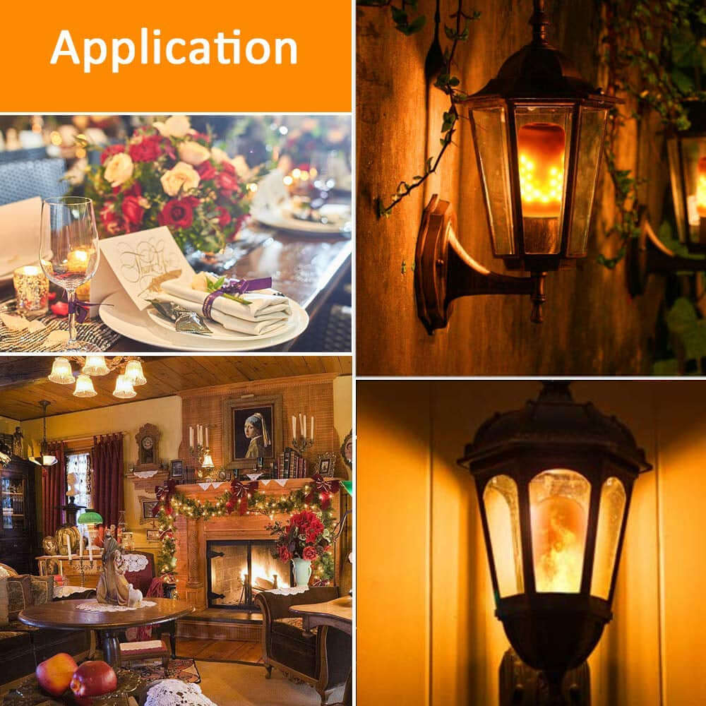 LED Vlameffect Gloeilamp