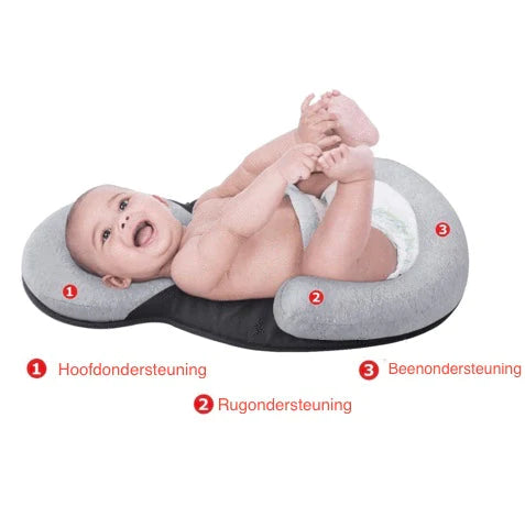 Draagbaar Baby Bed | Anti-vlakke Hoofd