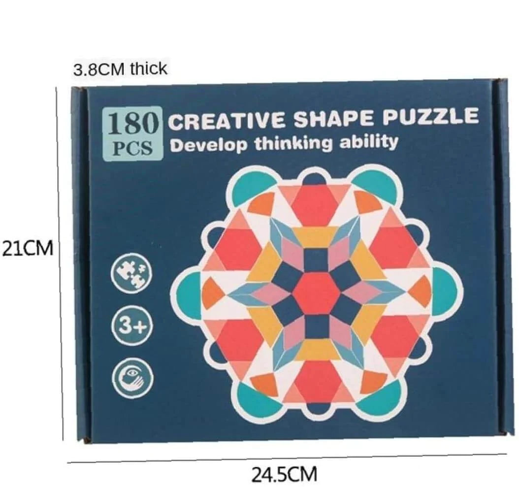 Creatieve Vormen Houten Puzzel