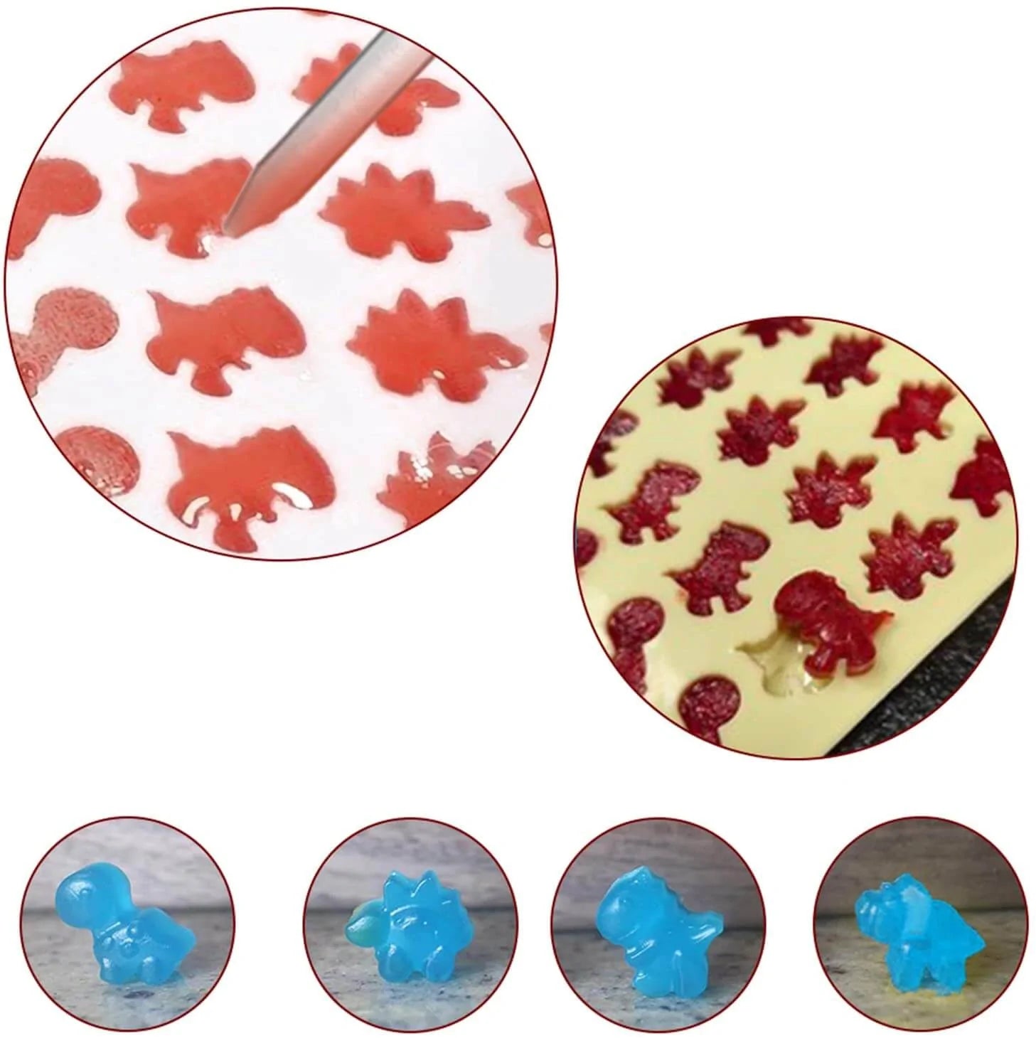 Gummy Dino Gelei Vorm