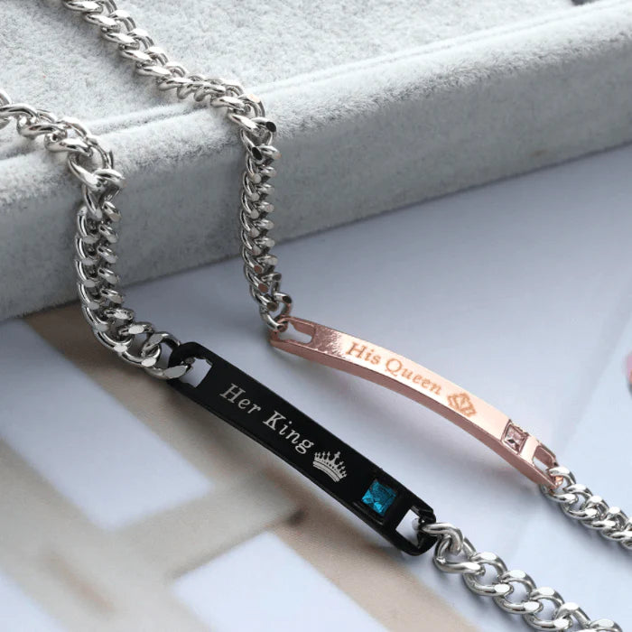 Her King His Queen Armbanden