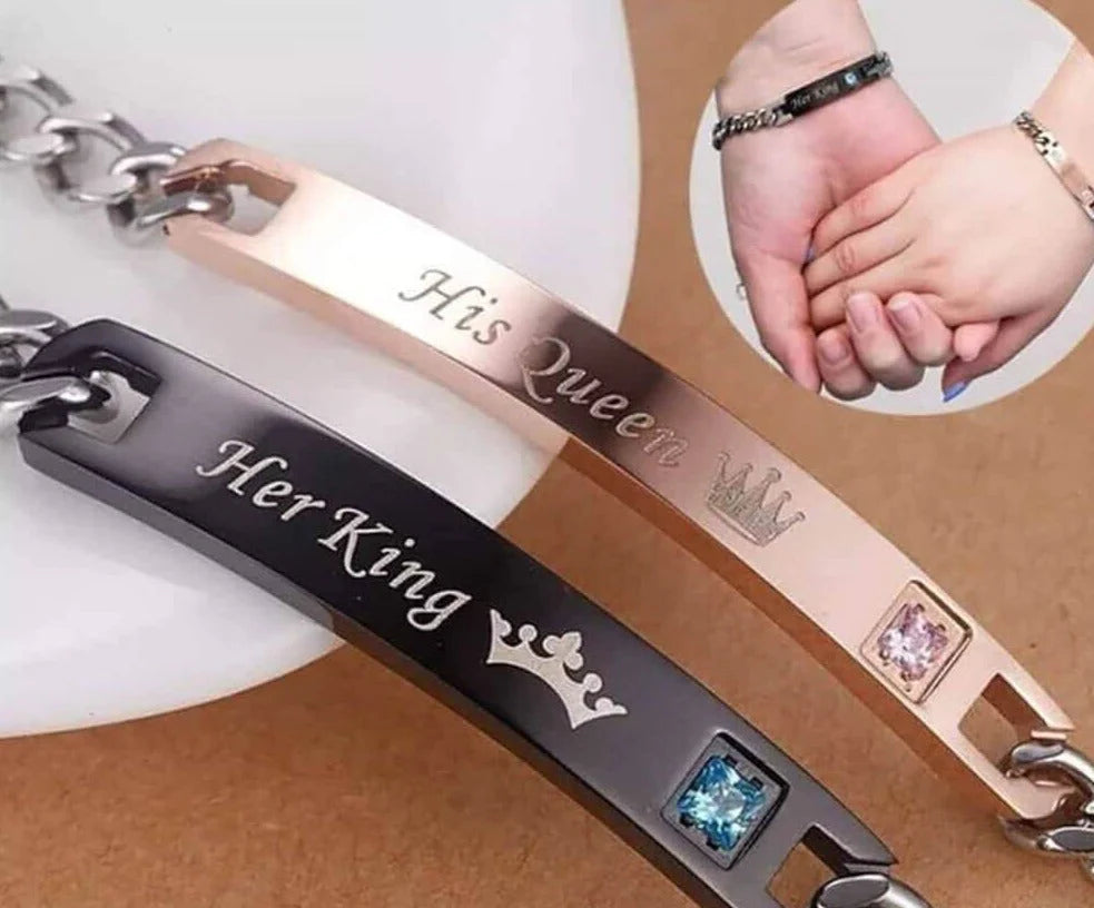 Her King His Queen Armbanden