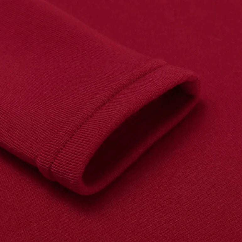 Slanke Pullover Hoodie Jurk