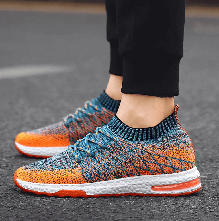 Fly-knitted Ademende Herensneakers