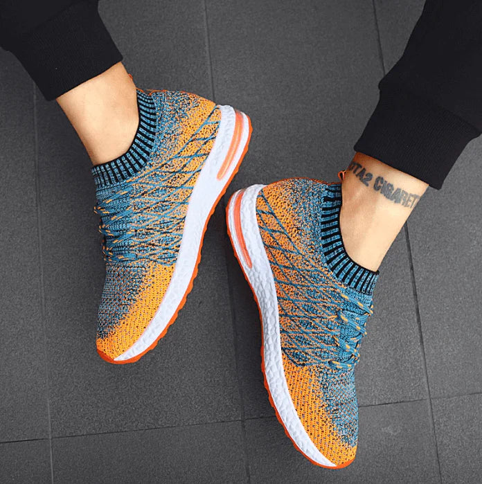 Fly-knitted Ademende Herensneakers