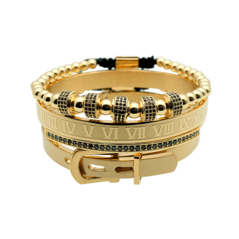 Titanium Armband Set