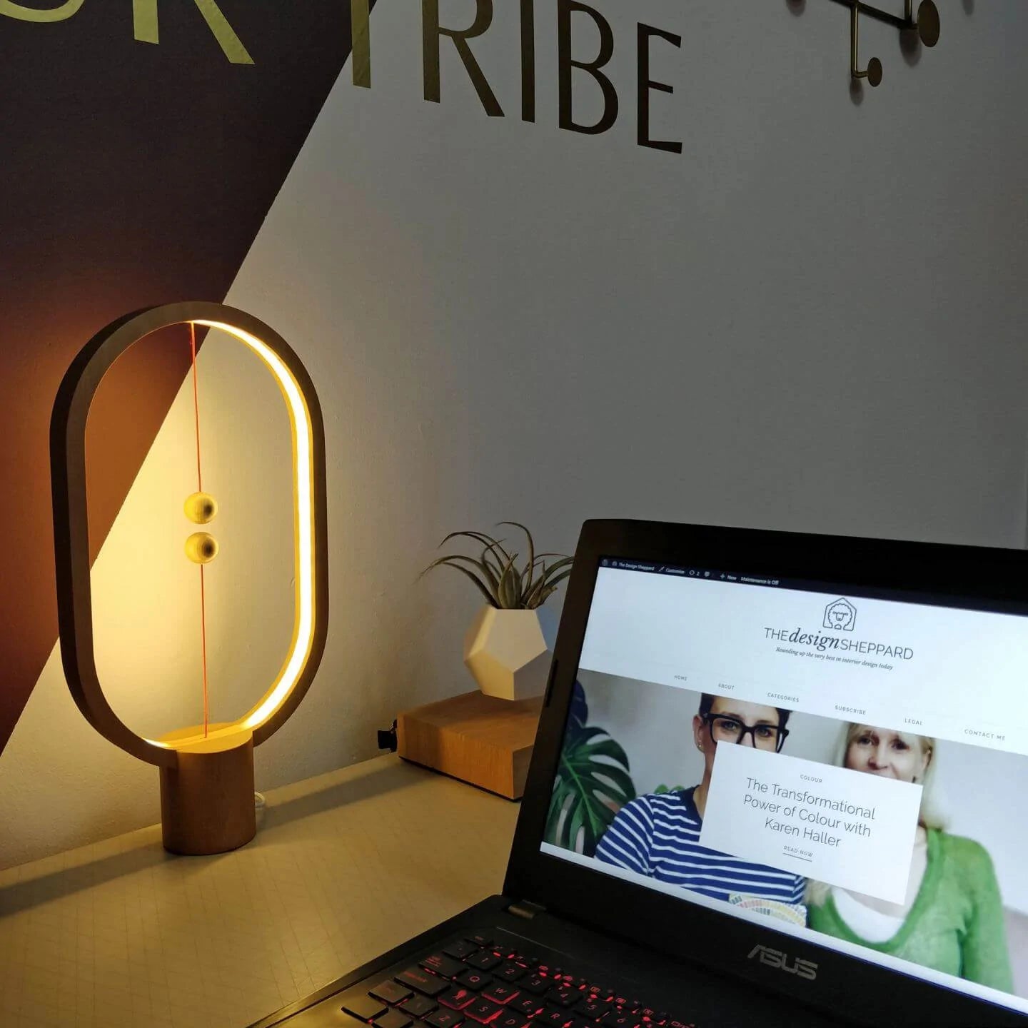 Magnetische LED-Balanslamp