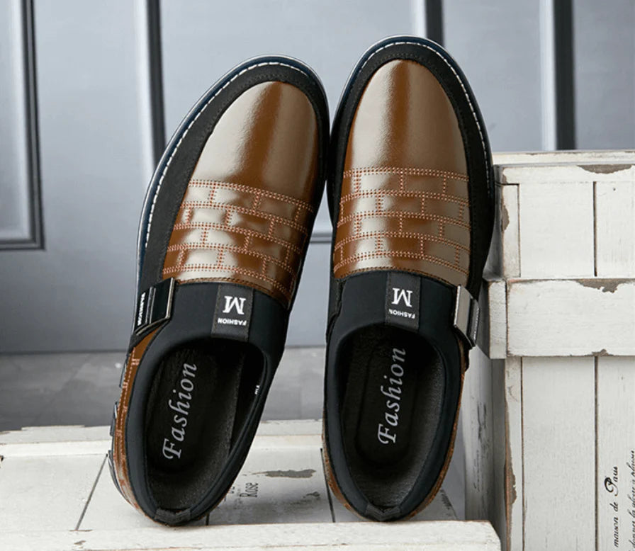 Ademend Leren Herenschoenen