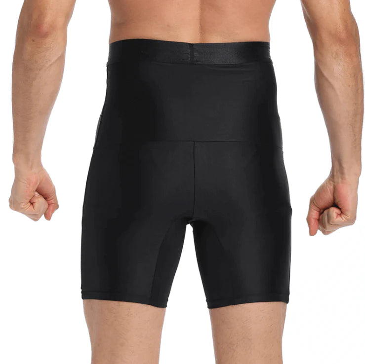 Heren Compressie Gordel Shorts