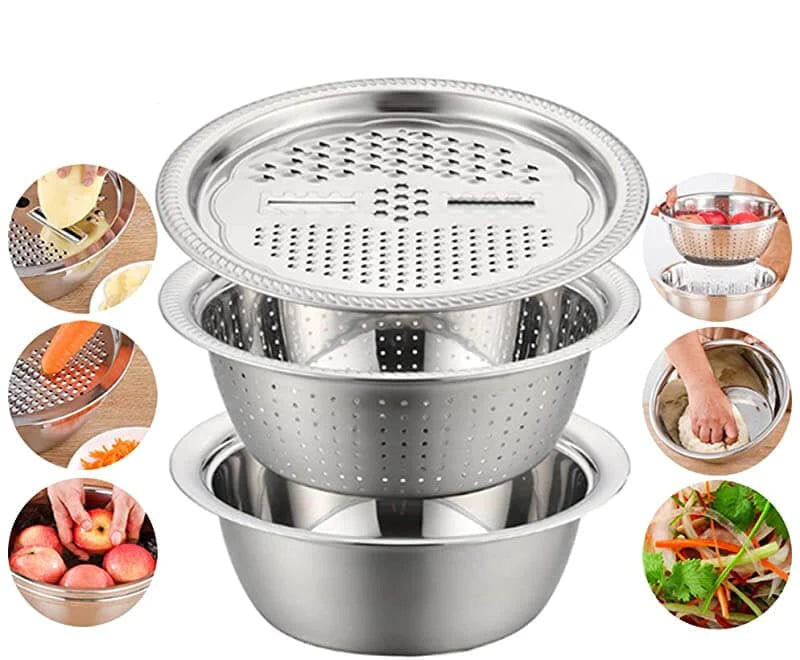 Multifunctionele Roestvrijstalen Groente Hakker