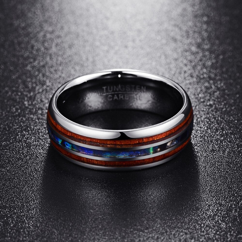Hawaiiaanse koahouten ring