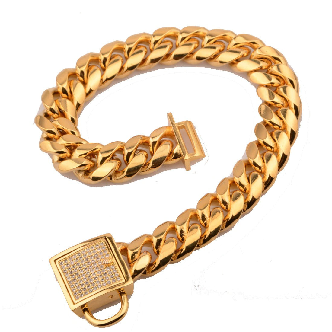 BlingBling | Metalen Honden Ketting