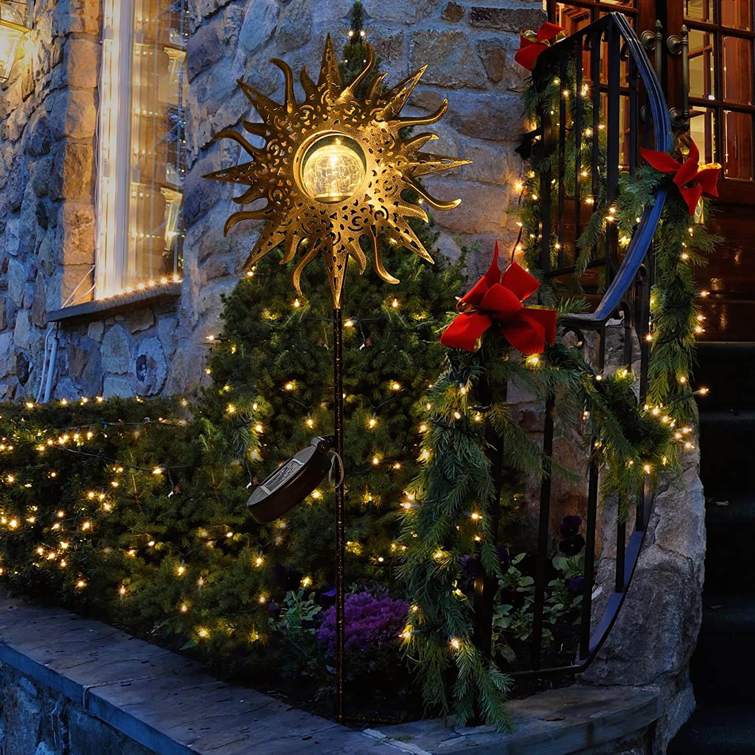 Retro Buiten Tuinlamp