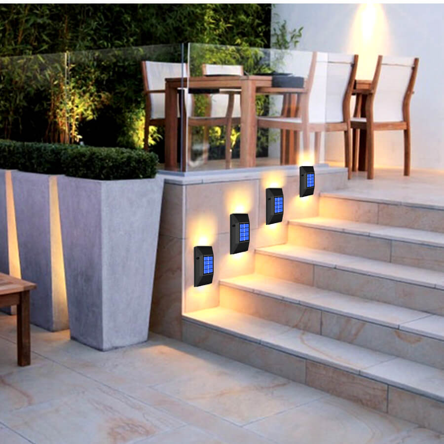 Zonne-aangedreven buiten Patio Wall Light Belleza