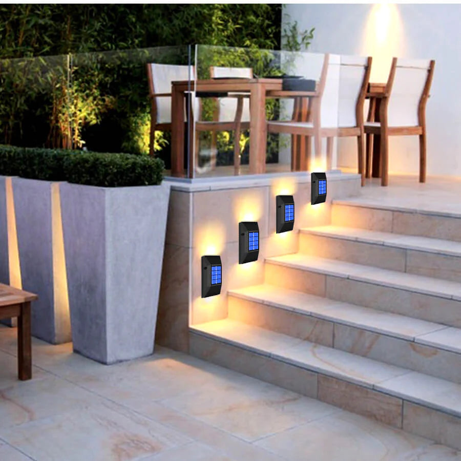 Zonne-aangedreven buiten Patio Wall Light