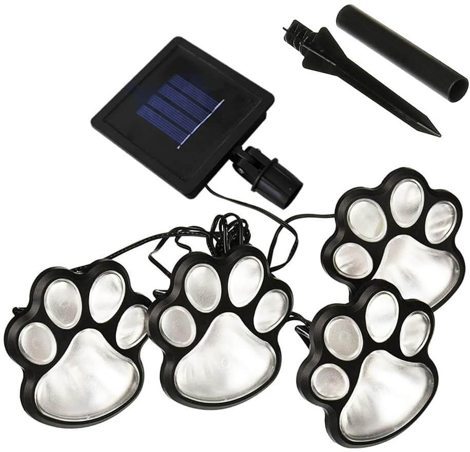 Paw Print Lampjes op zonne-energie Belleza