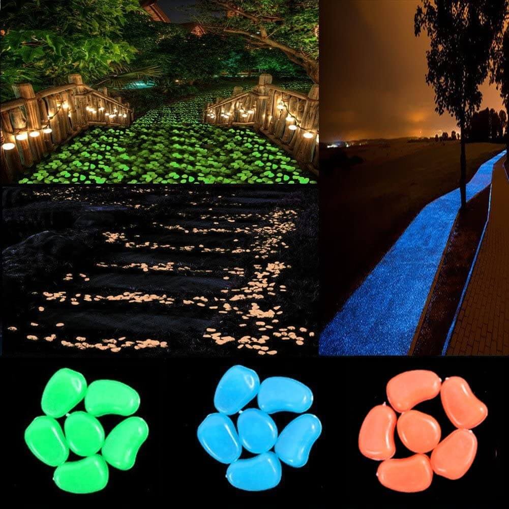 Glow in the Dark Tuinsteentjes