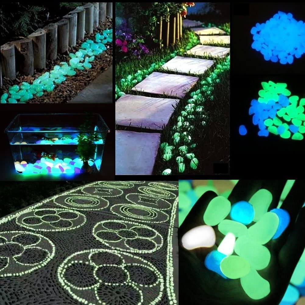 Glow in the Dark Tuinsteentjes