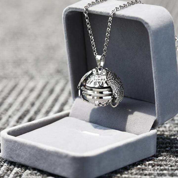 Uitbreidbare Foto Locket Ketting