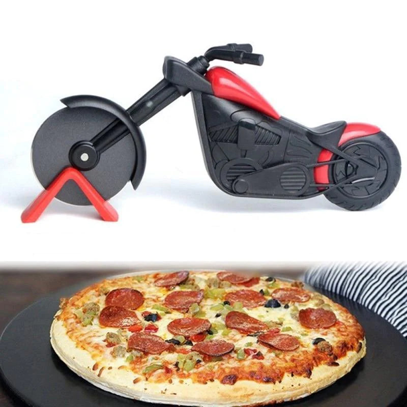 Motorfiets Pizza Snijder