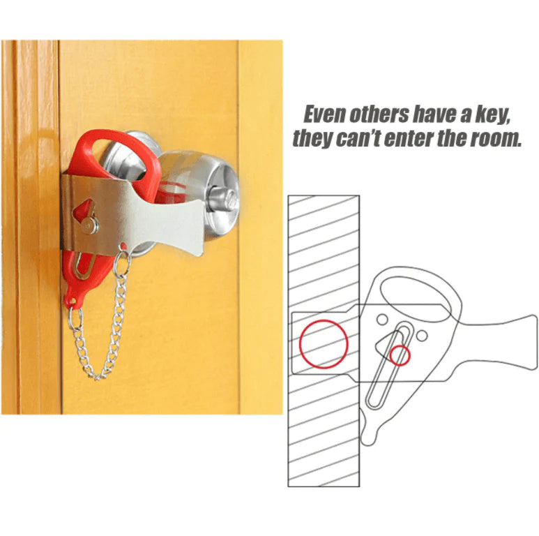 Anti-Diefstal Draagbare Deurslot