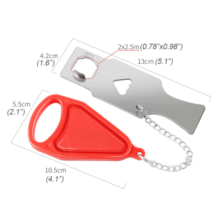 Anti-Diefstal Draagbare Deurslot