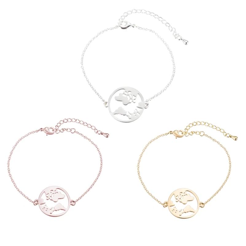 Wereldbol Armband Deluxe