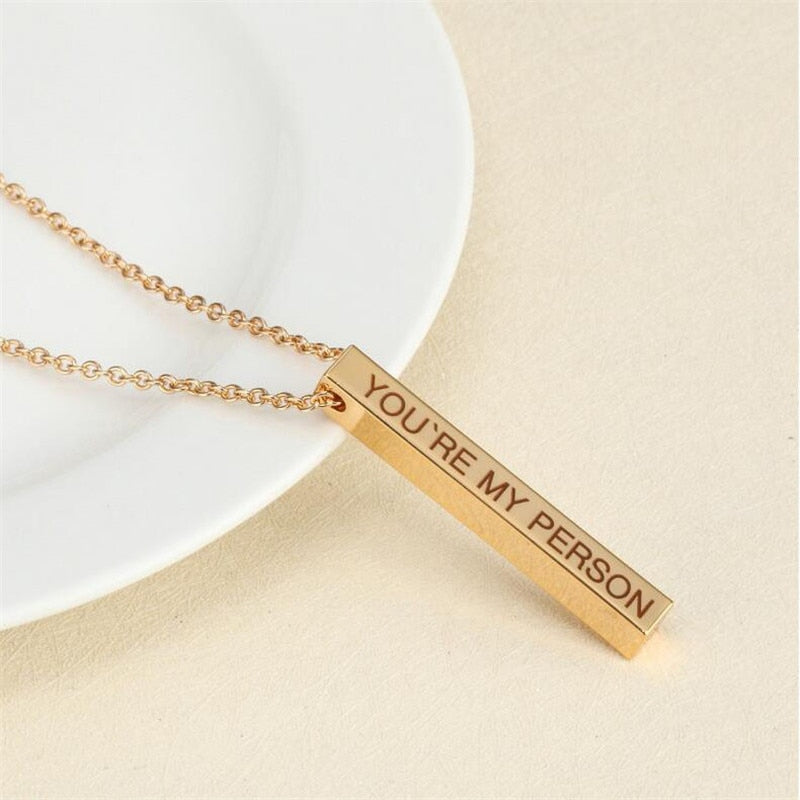 Gegraveerde Ketting
