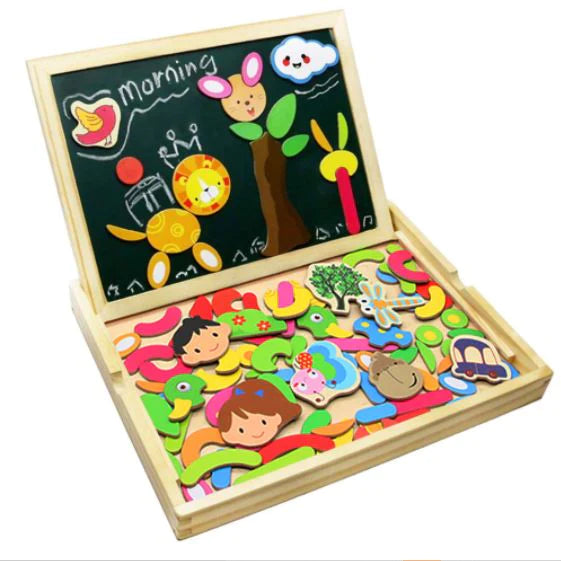 Teken & Puzzel - Educatief Magneetbord