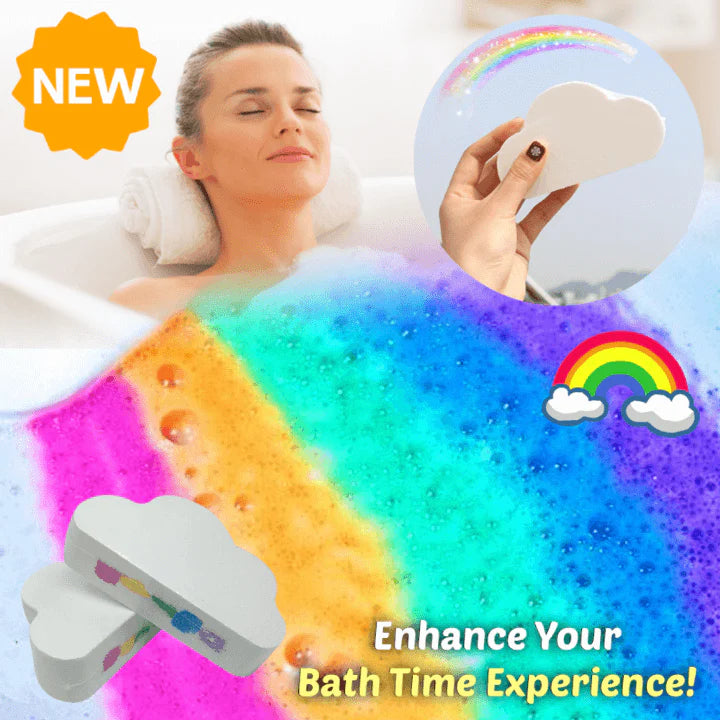 Regenboog Wolk Badbom