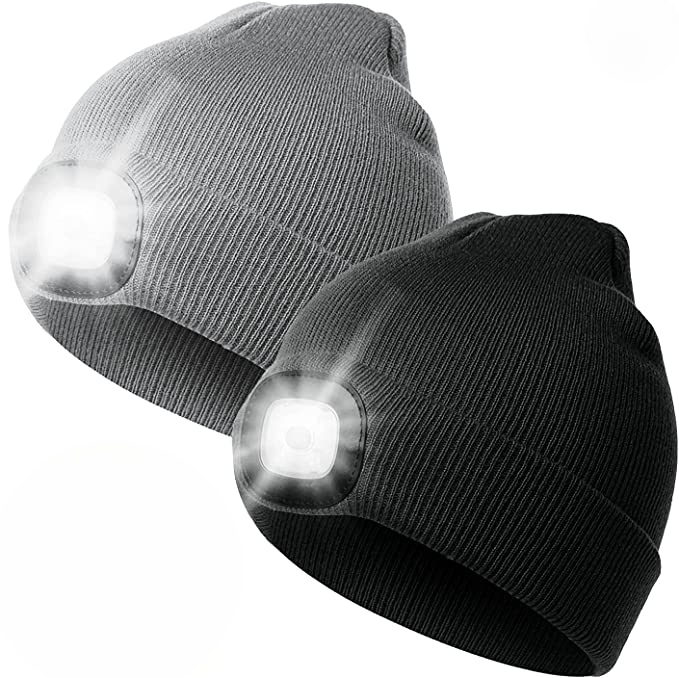 Gebreide LED Beanie