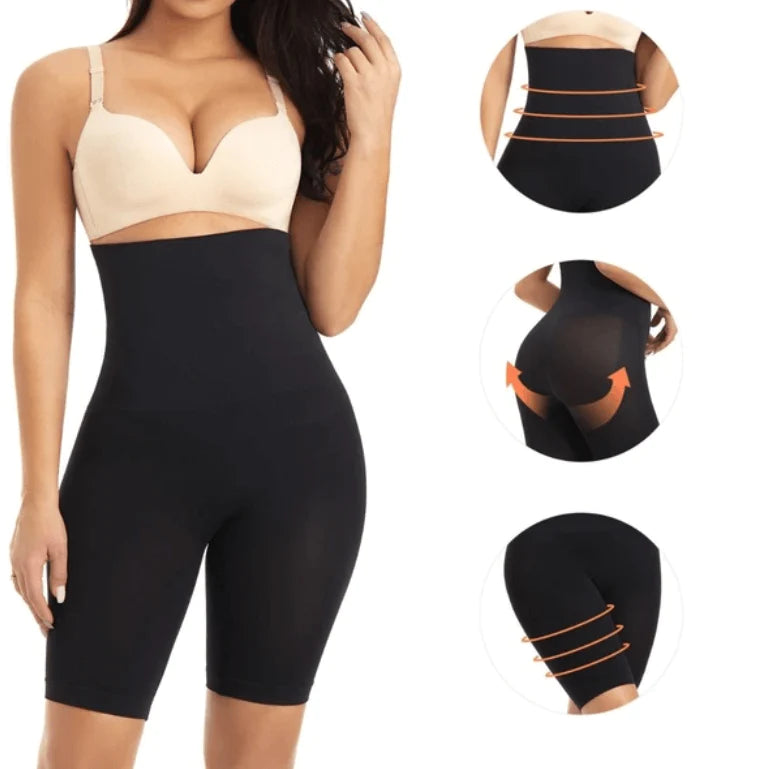 Hooggetailleerde Shaper Korte Broek