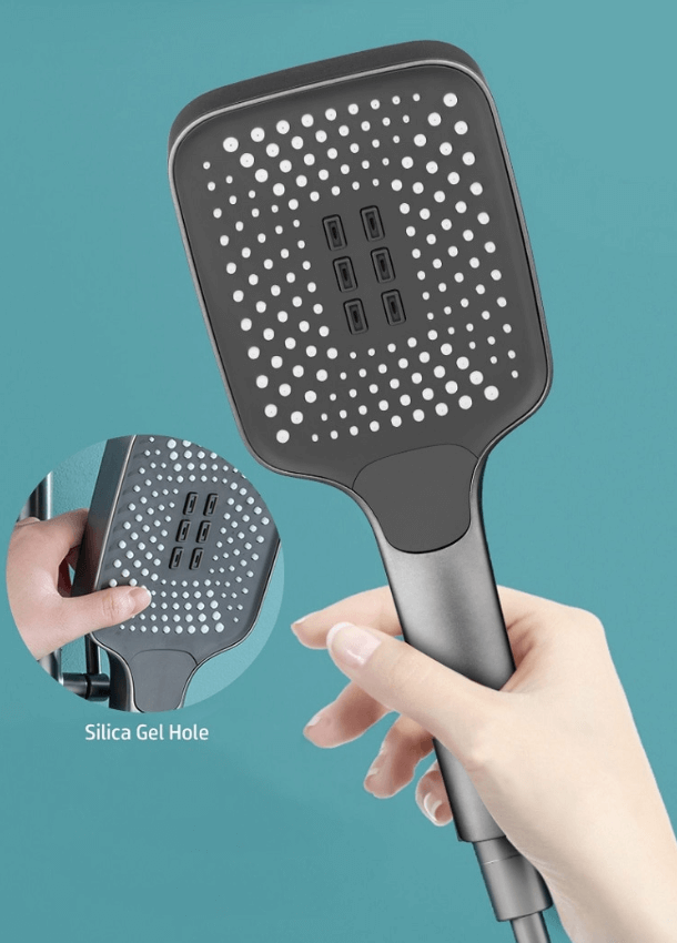 Thermostatische Pianodouche Set