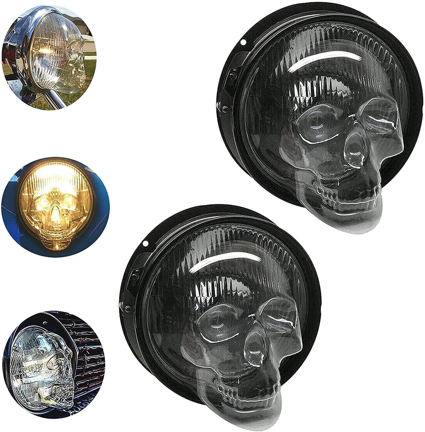 Schedel Koplamp Covers