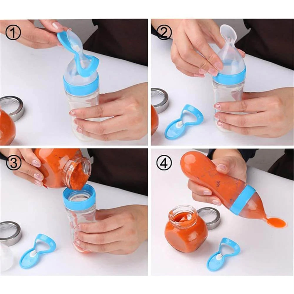 Fleslepel voor babyvoeding