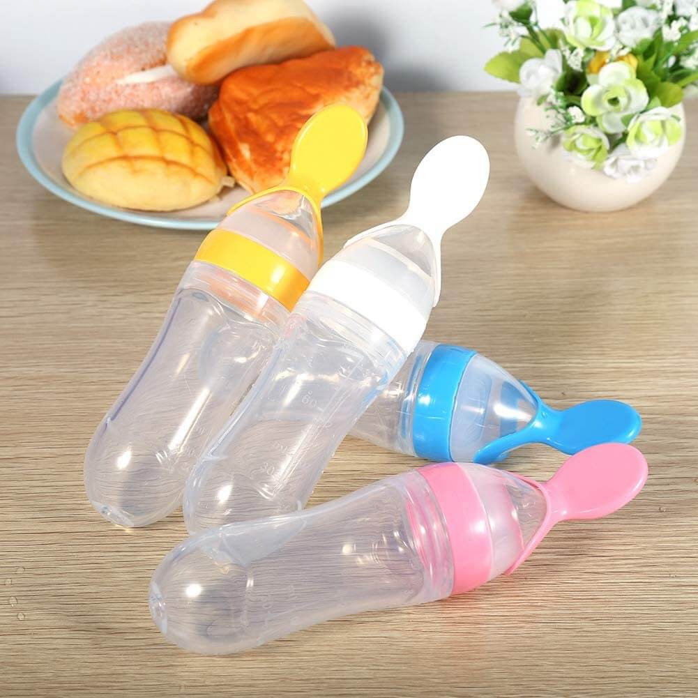 Fleslepel voor babyvoeding